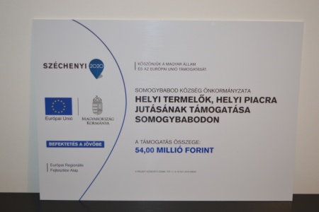 C típusú tájékoztató tábla